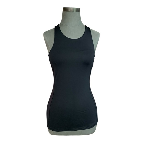 LULULEMON Bodycon Tank Women Sleeveless Athletic Elastic Sheer Support Tank Top - Picture 2 of 6